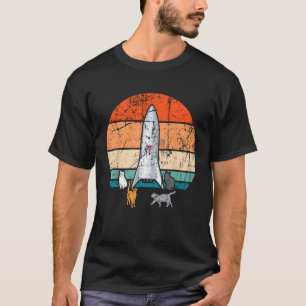 T-shirt Chats Sont Des Vaisseaux Spatiaux Aliens UFO Extra