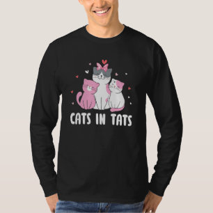 T-shirt Chats tatoués Chats Tatouage Chatons Tatoués