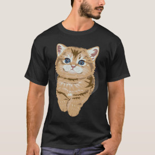 T-shirt Chats Yeux Bleus Kitty Cat