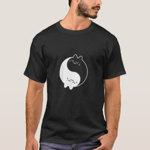 T-shirt Chats Yin Yang
