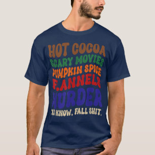 T-shirt Chaud Cacao Scandale Films Citrouille Spice Flanne