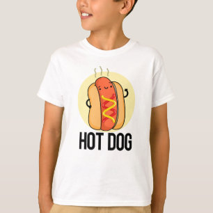 T-shirt Chaud Chien Funny Snack Pun