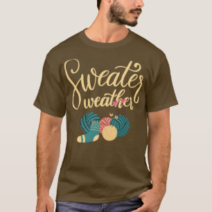 T-shirt Chaud d'automne Météo