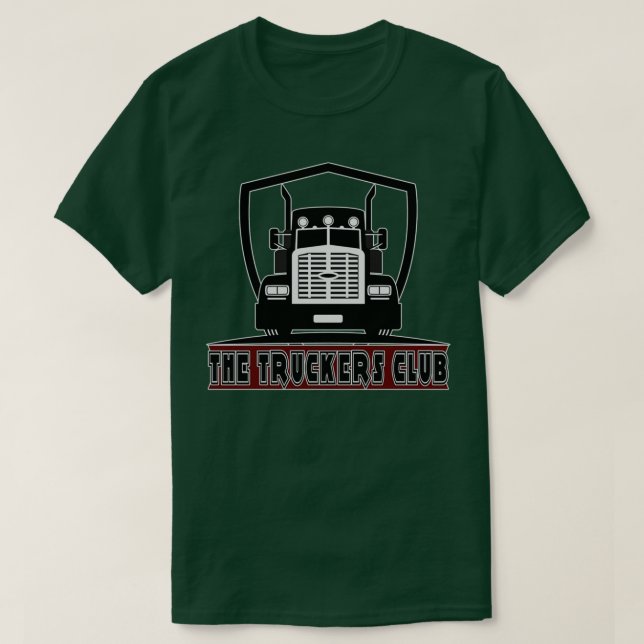 T-shirt Chauffeur de camion (Design devant)