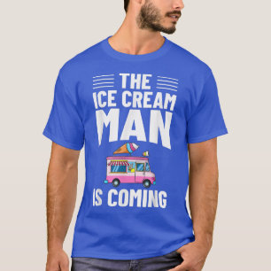 T-shirt Chauffeur de camion à glace à crème glacée Van Man