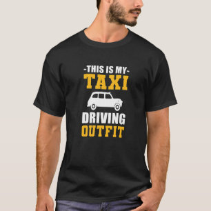 T-shirt Chauffeur de chauffeur de taxi