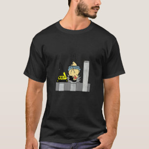 T-shirt Chauffeur de grue Sumler Travailleur de constructi