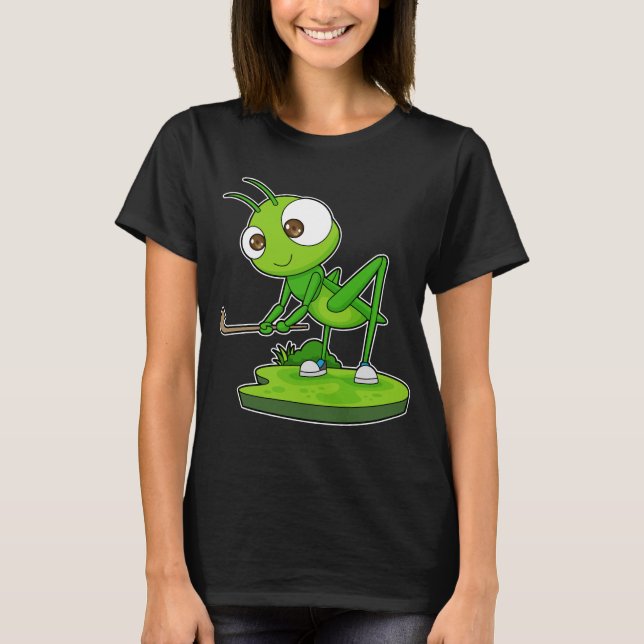 T-shirt Chauffeur de hockey sur chenille (Devant)