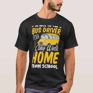 T-shirt Chauffeur Passion Bus Humour Profession sarcastiqu
