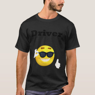 T-shirt Chauffeur Taxi Livraison Camion Rideshare Bus Driv