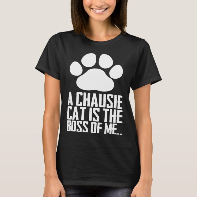 T-shirt Chausie kitten Chausie maman Chausie papa 1 (Devant)