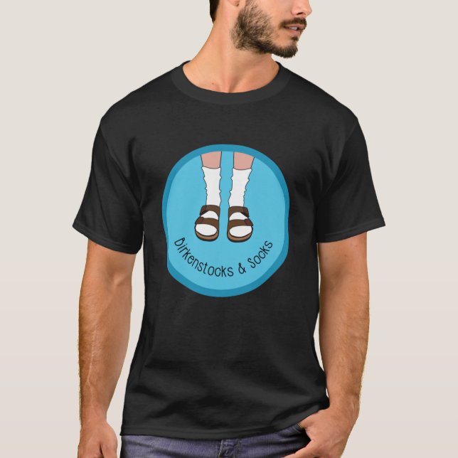 T-shirt Chaussettes Birkenstocks Classique (Devant)