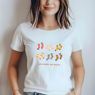T-shirt Chaussettes chaudes