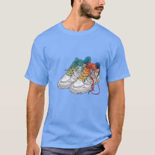 T-shirt Chaussure basket