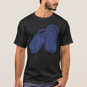 T-shirt Chaussure Crocs Paire bleu cérulean Classic T-shir
