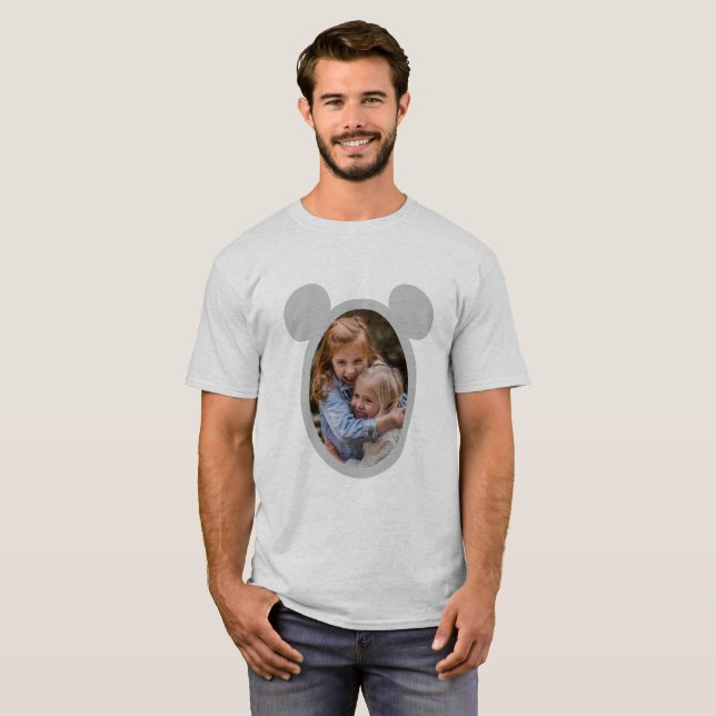 T-shirt Chaussure photo personnalisée (Devant entier)