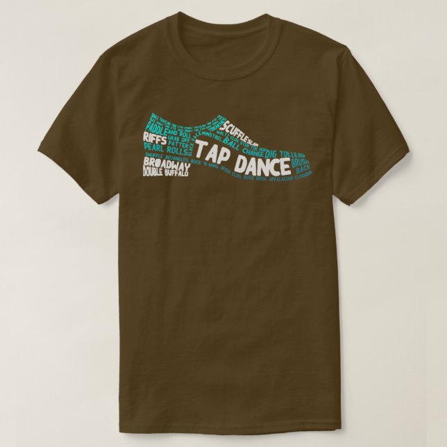 T-shirt Chaussure Tap Dance (Design devant)