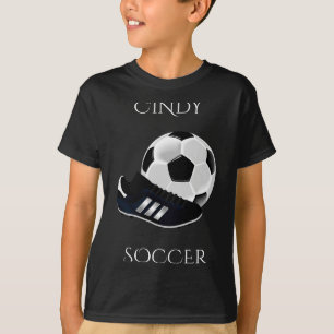 T-shirt Chaussures de football personnalisées T Shirt