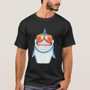 T-shirt Chaussures de requin Beach Summer Pool Party Requi