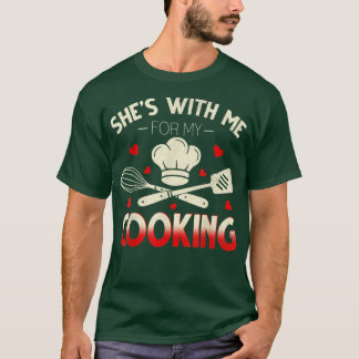T-shirt Chaussures Drôle Avec Moi Pour Ma Cuisine Cute Coo