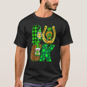 T-shirt Chaussures Luck Leprechaun Shamrock Chaussures Che