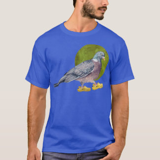 T-shirt Chaussures Pigeon In en jaune