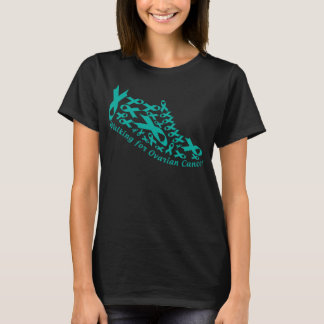 T-shirt chaussures pour cancer de l'ovaire