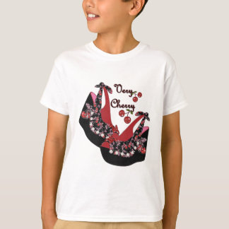 T-shirt Chaussures RAB Rockabilly Very Cherry