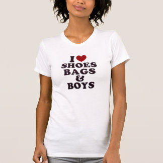 T-shirt chaussures, sacs et garçons !