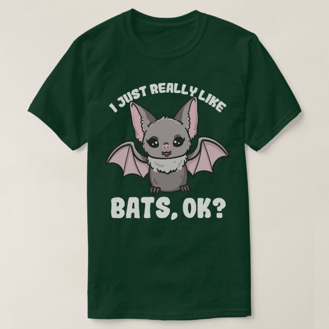 T-shirt Chauve-chauve-souris 4 (Design devant)