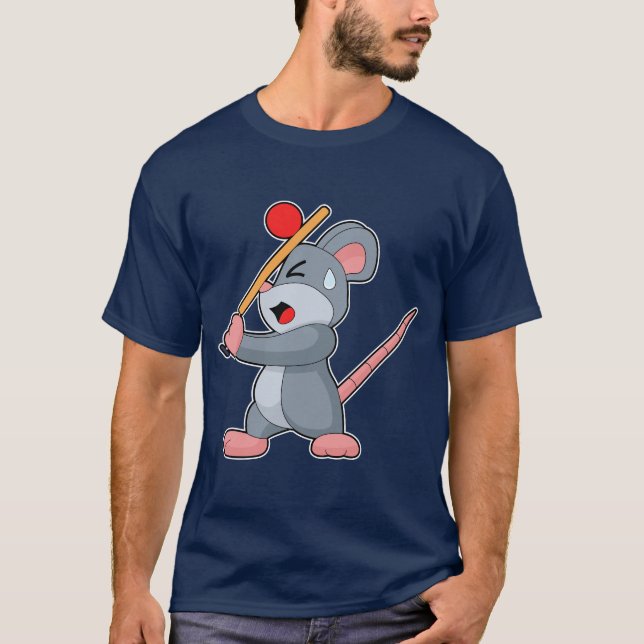 T-shirt Chauve-souris de cricket (Devant)