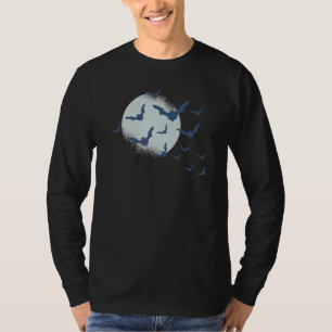 T-shirt Chauve-Souris Pleine Lune Est Conçue Pour Ceux Qui