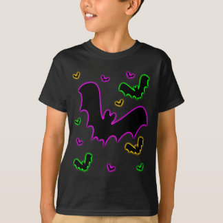 T-shirt Chauves-souris à lueur de vampire