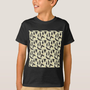 T-shirt chauves-souris jaune