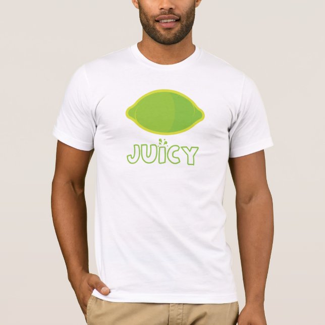 T-shirt chaux juteuse (Devant)