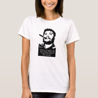 T-shirt Che Guevara fumant un cigare cubain aucun doute