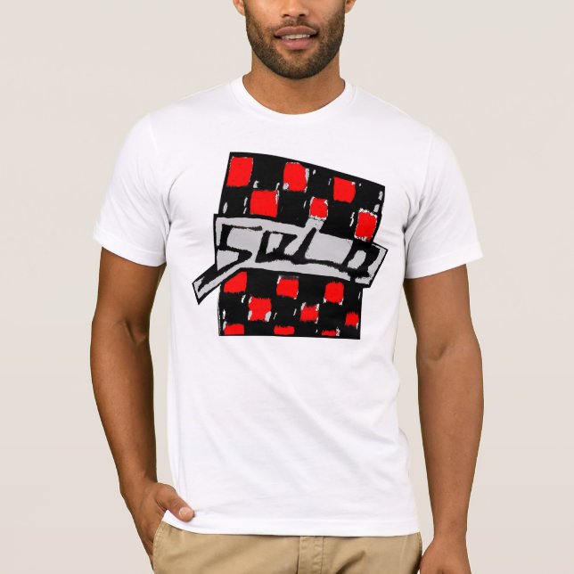 T-shirt Checkerd solo (Devant)