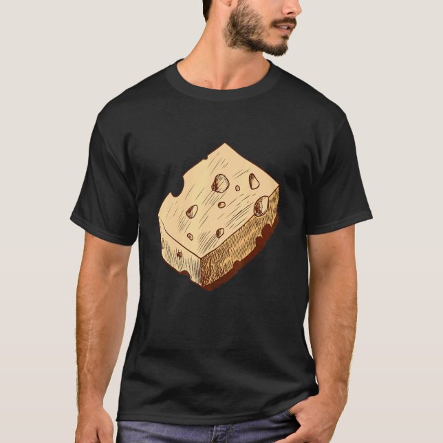 T-shirt Cheddar Cheddar Tasty Cheddar Cheddar Cheddar 1 (Devant)