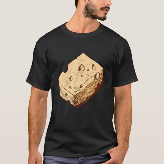 T-shirt Cheddar Cheddar Tasty Cheddar Cheddar Cheddar 1 (Devant)