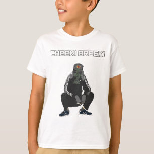 T-shirt Cheeki Breeki - Gopnik Style slav Amusant Gamer St