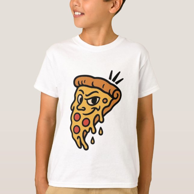 T-shirt 🍕 Cheeky Pizza Slice (Devant)