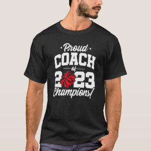 T-shirt Cheer Coach Champions 2023 École Cheerled C