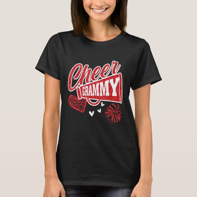 T-shirt Cheer Grammy Plus Grand Empreinte de léopard Venti (Devant)