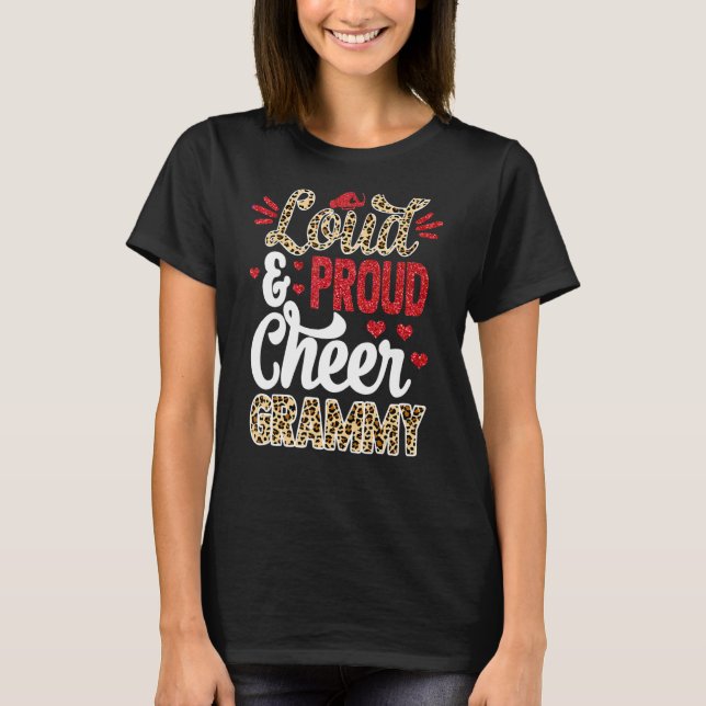 T-shirt Cheer Grammy Plus Grand Empreinte de léopard Venti (Devant)