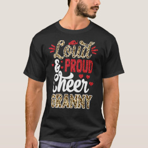 T-shirt Cheer Granny Plus Grand Empreinte de léopard Venti