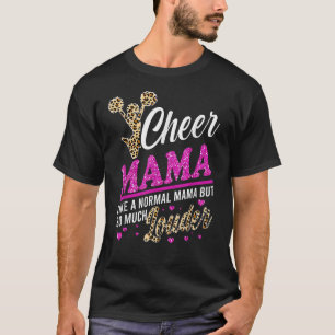 T-shirt Cheer Mama Plus Grand Empreinte de léopard Ventila