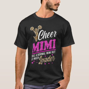 T-shirt Cheer Mimi Plus Grand Empreinte de léopard Ventila