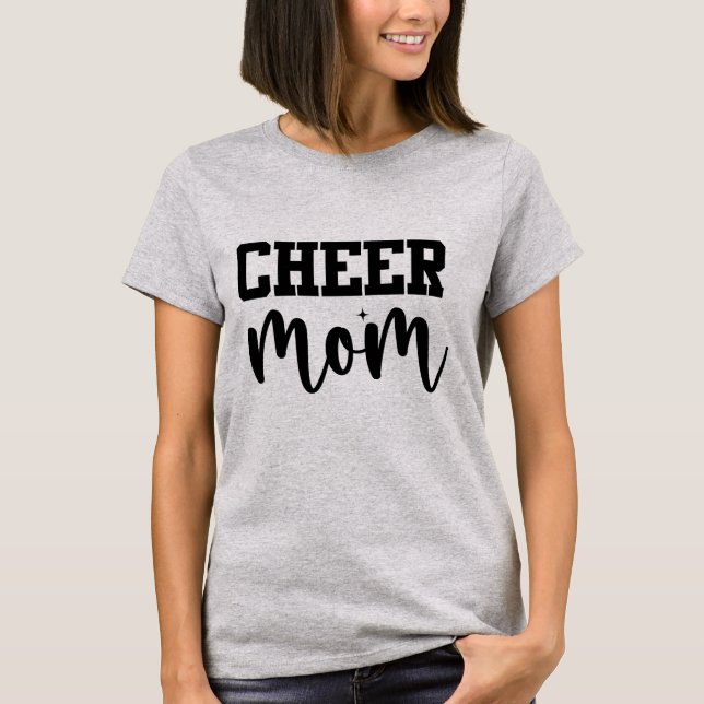 T-shirt Cheer Mom (Devant)