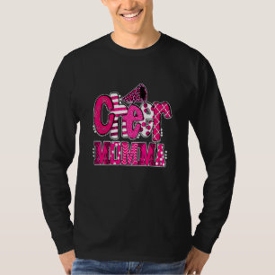 T-shirt Cheer Momma Plus Grand Empreinte de léopard Ventil