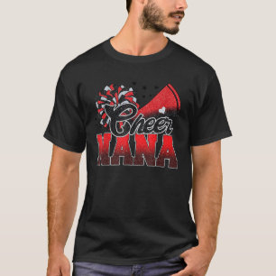 T-shirt Cheer Nana Cheer Leader Cadeau plus grand ventilat
